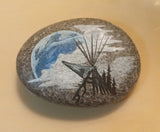 "Love" Rocks, Native Canadian Artwork
