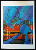 Set of 10 Cards, Prints of Original Indigenous Paintings