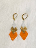 Triple Diamond Earrings