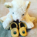 Baby's First Moccasins Made of Deer Hide