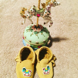 Baby's First Moccasins Made of Deer Hide