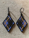 Tartan Style Earrings