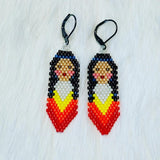 Colorful Native Beaded Ladies