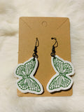 Embroidered Earrings