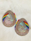 Large Beaded Earrings