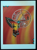 Set of 10 Cards, Prints of Original Indigenous Paintings