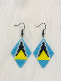 Flag Earrings