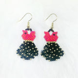 Red Dress Earrings