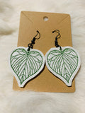 Embroidered Earrings