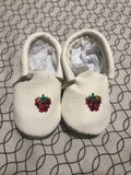 Baby's First Moccasins Made of Deer Hide