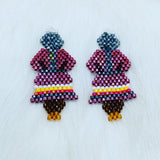 Red Dress Earrings