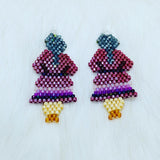 Red Dress Earrings