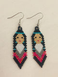 Colorful Native Beaded Ladies
