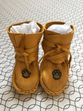Baby's First Moccasins (Wrap Around Style, With Beadwork)