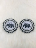 Mama Bear Beaded Earrings