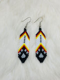 Feather Paw Earrings
