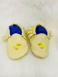 Baby's First Moccasins Made of Deer Hide
