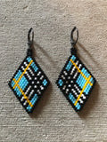 Tartan Style Earrings