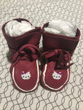 Baby's First Moccasins (Wrap Around Style, With Beadwork)