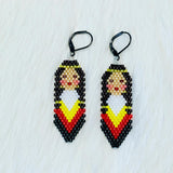 Colorful Native Beaded Ladies