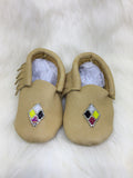 Baby's First Moccasins Made of Deer Hide