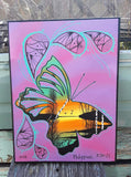 Butterfly "The Change", Acrylic on Canvas