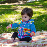 Children's Knitted Wool Sweater / Toddler Hoodie