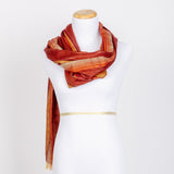 Burnt Orange Pashmina Scarf / Shawl
