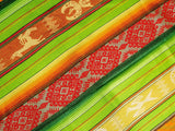 Colorful Picnic Blanket / Woven Tablecloth (Andean Ethnic Print)