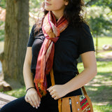 Burnt Orange Pashmina Scarf / Shawl