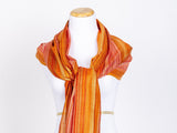 Handwoven Bohemian Pashmina Scarf / Shawl