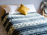Alpaca Wool Tribal Boho Blanket (Queen)