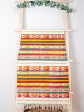 Handwoven Inca Wall Decor, Boho Table Runner