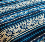 Native Tribal Alpaca Wool Woven Blanket