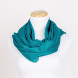 Deep Emerald Green Pashmina Hand-Woven Scarf / Shawl