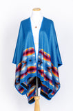 Hand-Woven Pashmina Wool Inca Ethnic Poncho / Fall Cape (Women)