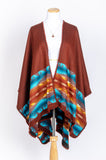 Hand-Woven Pashmina Wool Inca Ethnic Poncho / Fall Cape (Women)