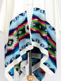 Hand-Woven Pashmina Wool Inca Ethnic Poncho / Fall Cape (Women)