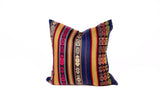 Colorful Decorative Inca Pillows, Tribal Pattern