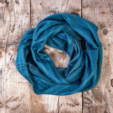 Alpaca Infinity Loop Boho Scarf, Cozy & Oversized (Traditional Inca Style)