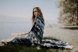 Native Tribal Alpaca Wool Woven Blanket