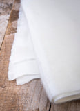 Chic Oversized White Alpaca Wool Shawl / Scarf