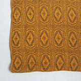Alpaca Wool Soft Knitted Infinity Scarf, Mustard Yellow