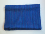 Royal Blue Alpaca Wool Infinity Scarf / Shawl