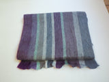 Chic Oversized Alpaca Wool Shawl / Wrap for Fall, Orange Tones