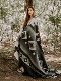 Inca Tribal Native Blanket, Warm Alpaca Wool (Queen)