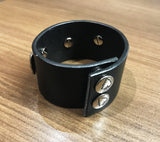 Indigenous Leather Bracelet with Metal Animals Decorations
