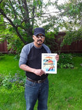 "Street Warrior" Coloring Book by Cree Artist