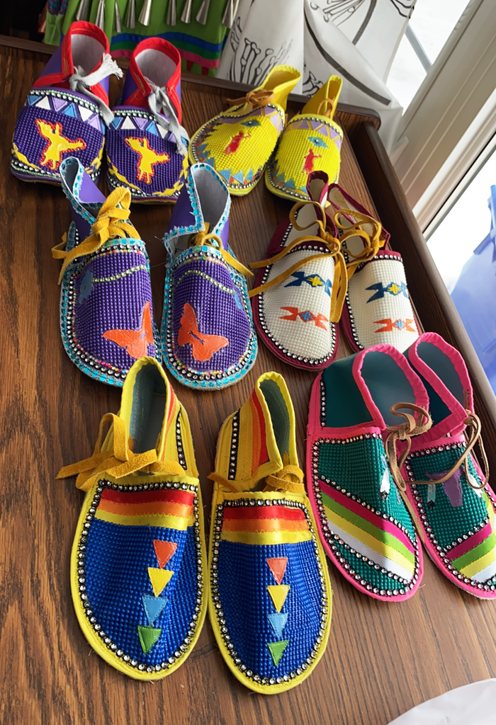 Women's Matching Leggings for Your Moccasins – IndigeneArts