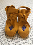 Baby's First Moccasins (Wrap Around Style, With Beadwork)